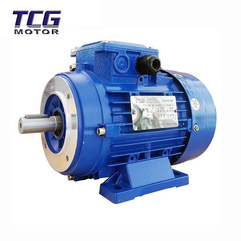 Aluminium behuizing Motor B34 voetgemonteerd