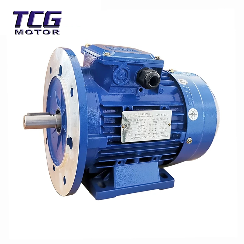 Aluminium behuizing Motor B35 voetgemonteerd